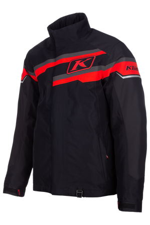 Klim Klimate Jacka Svart/Eldröd M