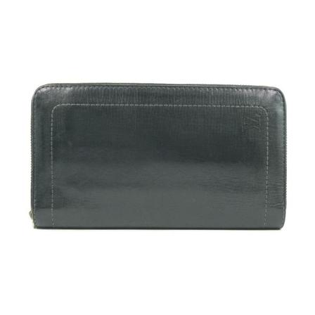 Louis Vuitton Vintage, Pre-owned Zippy organizer Zwart, unisex, Maat:ONE Size