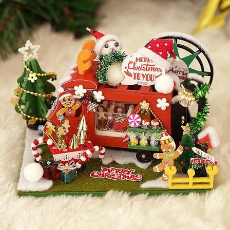 DIY dukkehus jul barnas bursdag julegave