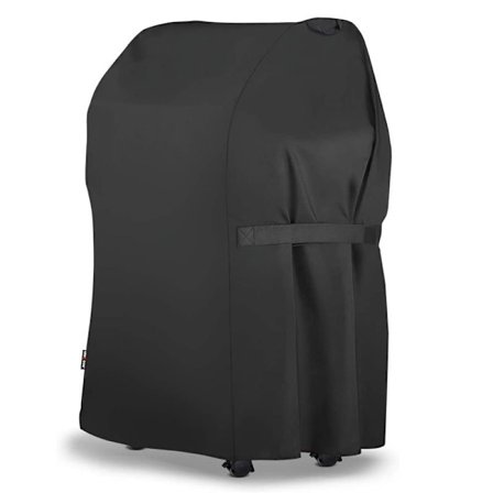 Musta ulkoilmagrillin vedenpitävä suojapeite 76*66*110cm