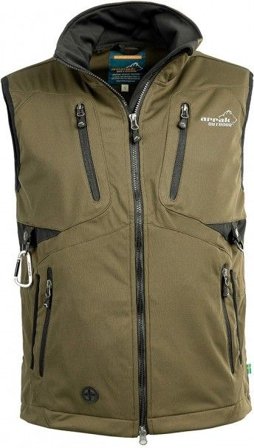 Arrak Outdoor Arrak Softshellvest Acadia Olive
