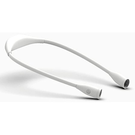 Bærbar nakkelampe, student øyebeskyttelse LED leselampe bærer leselampe USB-lading LED-lampe utendørs nattløping