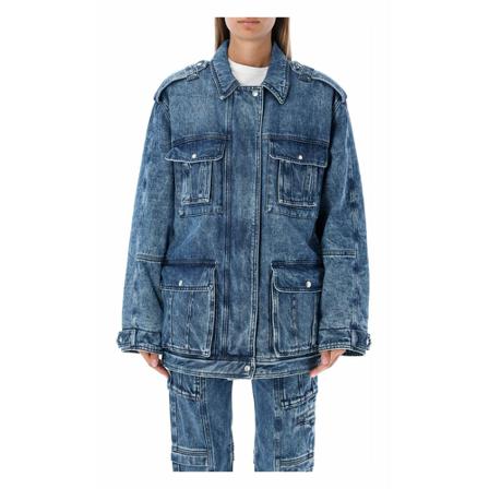 Isabel Marant - Jeansjackor - Blå - Dam - Storlek: S, Dam, Storlek: S