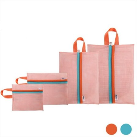 4kpl / set Matkalaukku Mesh RUOANINEN