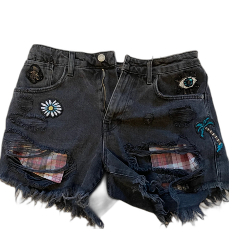 Shorts med coola detaljer