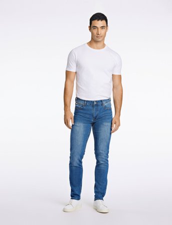 Lindbergh Superflex Tapered Fit Jeans - Blue - 30 x 34