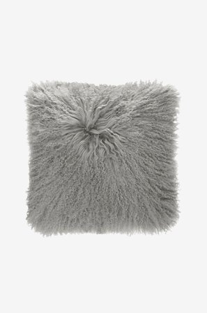 Skinnwille - Kuddfodral fårskinn Shansi - Grå - Prydnadskuddar & kuddfodral - Från Homeroom