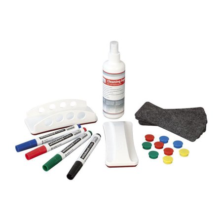 2X3 THE BOARDS' COMPANY Whiteboard Starter Set - User Kit - Lyreco - Kontorsmöbler och inredning - Whiteboardtavlor och tillbehör - Startset för 