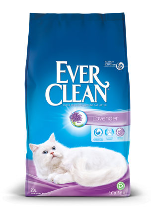 Ever Clean - Fresh Lavender - Kattesand 20 L - Katt - Kattesand & kattestrø - Klumpdannende kattesand - ZOO.no