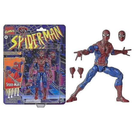 Legends Retro Series Symbiote Ben Reilly -man Samlarobjekt Actionfigur Leksak, Premium Design Och Tillbehör, Presenter Till Fans[GL] Spider-Man