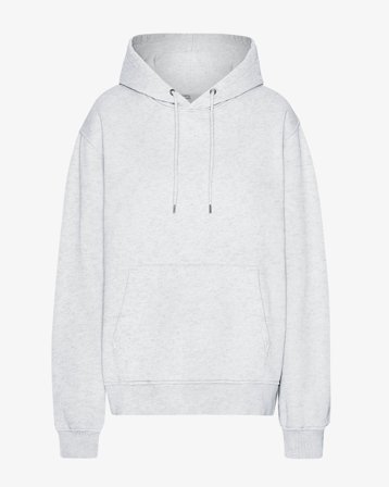 Classic Organic Hood - Snow Melange 2XL