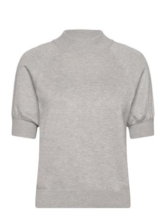 Anem Halias Knit Tops Knitwear Jumpers Grey Bruuns Bazaar