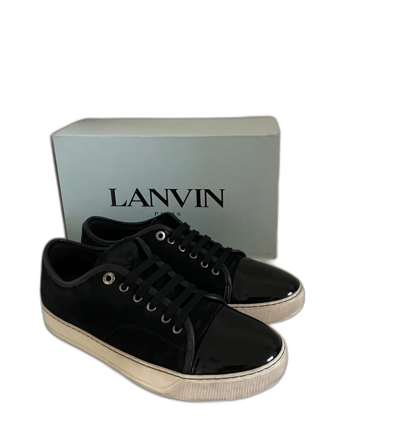 Svarta lanvin cap toe