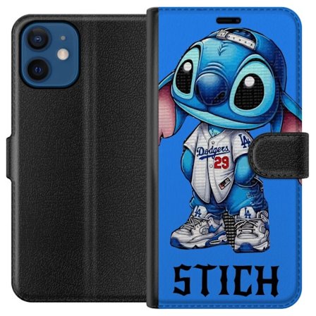 Kompatibelt Plånboksfodral till Apple Apple iPhone 12 mini Stitch