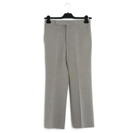 Celine Vintage, Pre-owned Wool Pants Grijs, Dames, Maat:M