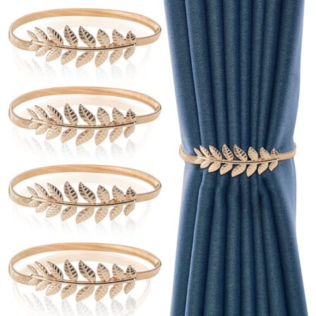 4 stk gardinholdere (36 cm), gardinholdere vindusklips, gardin