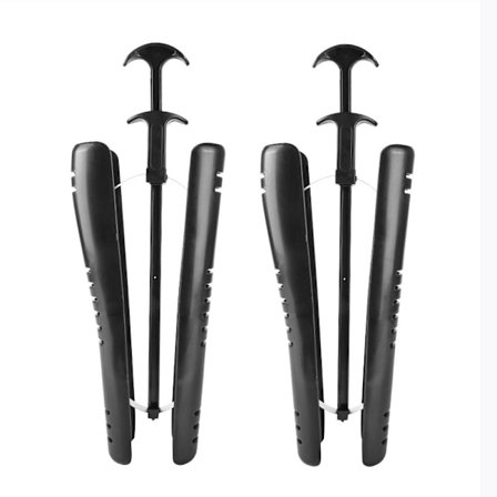 2x Lang Skaft Støtte Sko Holder 2STK