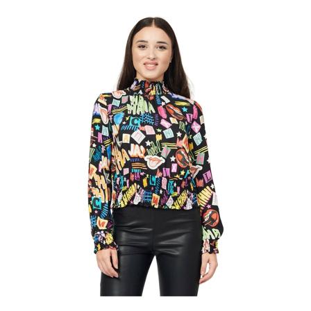 Fracomina Blouses & Shirts , Zwart , Dames , Maat: S