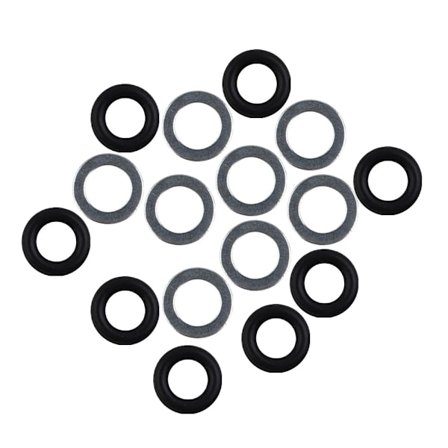 NBR O-ring Het Försäljning Förgasare Blandningsskruv Brickor För Keihin Mikuni 5x3x1mm/5x3x0,5mm Eftermarknadsdelar Tillbehör