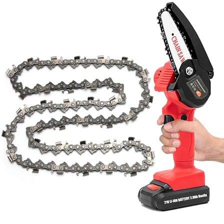 Sahaketju 8 Tuumaa Sähkösahaan – Puolitalttahammastus | 3/8 Tuuman Jako | Varaosa Mini Moottorisaha varten