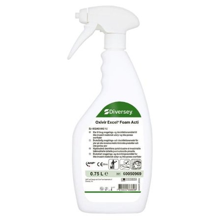 OXIVIR Rengöringsmedel Oxivir Excel skumspray 750ml - Lyreco - Städ och hygien - Desinfektionsmedel - Ytdesinfektion