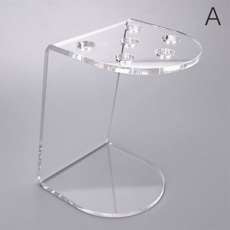 5/6 Hål Frisör Sax Hållare Ställ Organizer A