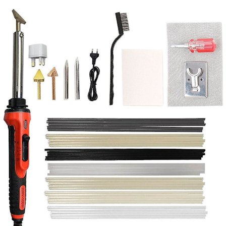 100w Plast Svejsemaskine Loddekolbe Sæt Bil Kofanger Instrumentbræt Reparationsværktøj [DM]