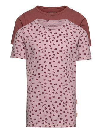 Basic 33 -T-Shirt Ss T-shirts Short-sleeved Monivärinen/Kuvioitu Minymo