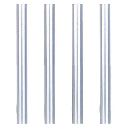 4 stk 12 tommer X 48 tommer klar beskyttende vinylfarget film for frontlykter, baklykter, tåkelys