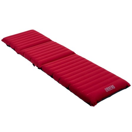 Urberg Airmat 2 in 1 blow-up sleeping mats Red OneSize