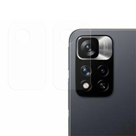 2Pcs Xiaomi Redmi Note 11 kaaren reuna karkaistua lasia näytönsuojus Transparent