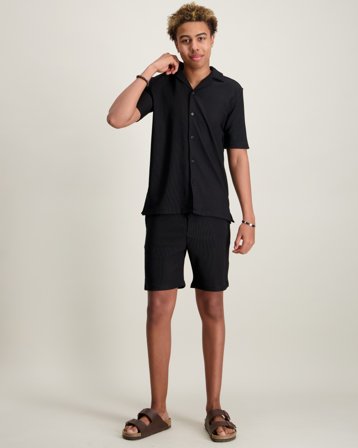 Brand Island ALONZO SHORTS KID Svart Shorts Gutt - Kids Brand Store