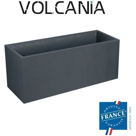 Eda Bac Jardiniere Volcania 100 x 40 x 40 cm - 97,6 l - Anthracite Grey
