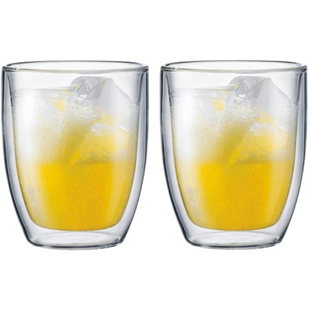 Bodum BISTRO Dubbeltväggad mugg, 2 st. - 0,45 l | Dukning & Servering > Muggar & Koppar > Kopp | Bagaren och Kocken
