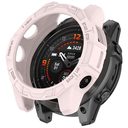 Suojakuori Garmin Fenix ​​​​7S / Fenix ​​​​7S Pro - vaaleanpunainen