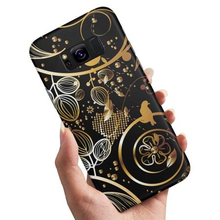 Samsung Galaxy S8 - Skal / Mobilskal Guldmönster Gold