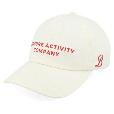 Brixton - White unconstructed Czapka Z Daszkiem - Leisure Activity White Dad Cap @ Hatstore