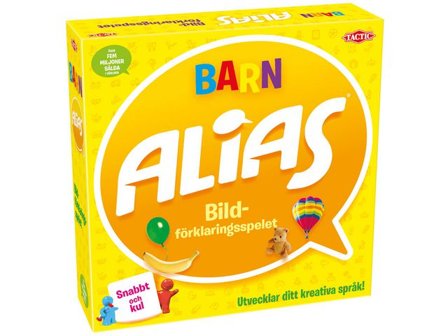TACTIC Alias för barn, kortspel, 4 eller fler spelare - Lyreco - Skola och förskola - Lekmaterial - Spel - Från 5 - 6 år