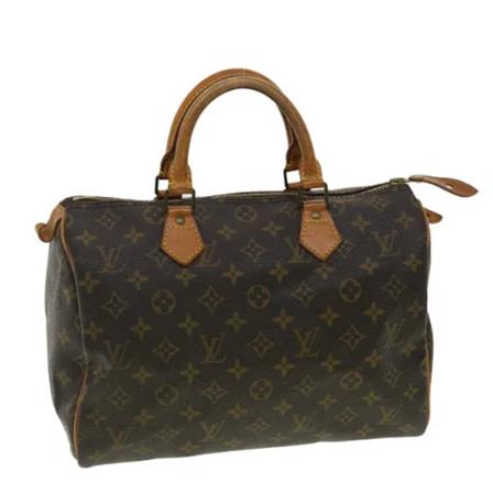 Louis Vuitton Vintage Pre-owned Speedy 30 Monogram Handväska brun, Dam Vintage Väskor, Dam, Storlek: ONE SIZE