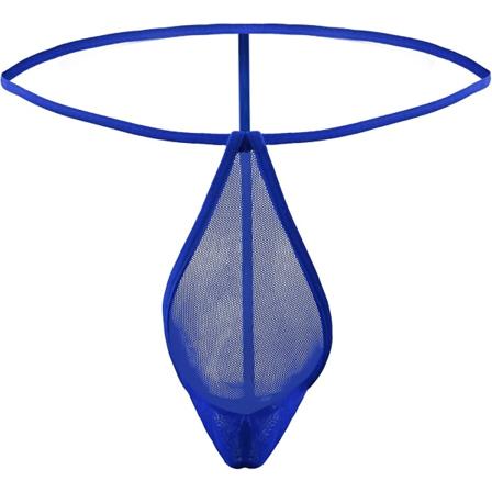 Mænds Mesh Gennemsigtige Tanga G-streng T-back Bikini Underbukser S-3xl