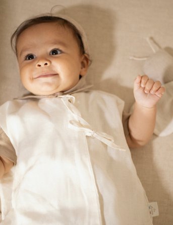 NOBODINOZ Lin Français Dragonfly Rattle 22X16 - Beige - ONE SIZE