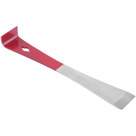 Rödlackerad rostfri bikupeskrapa, biodlingsverktyg, bikupahävarm, trimväxel