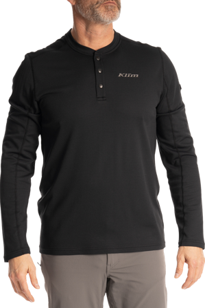 Camiseta Klim Sidewinder Manga Larga Negro L