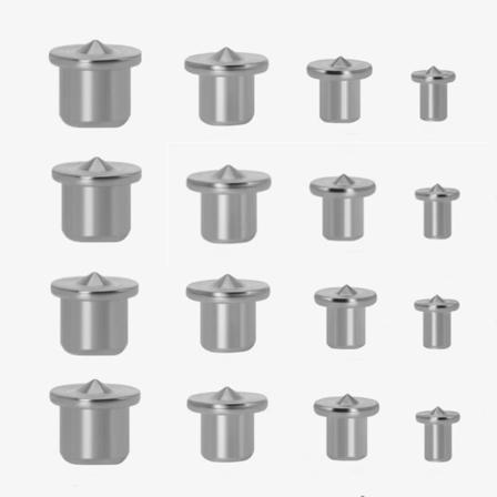 16 st Centrumspetsar för tapp 6/8/10/12 mm tappstift Metallspetsar Markör Borrcenter