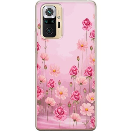 Kompatibel Mobilcover til Xiaomi Redmi Note 10 Pro Petal Reverie Soft Blush