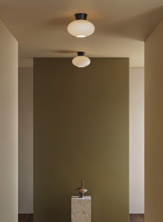 Bullo taklampe - oxid/opal