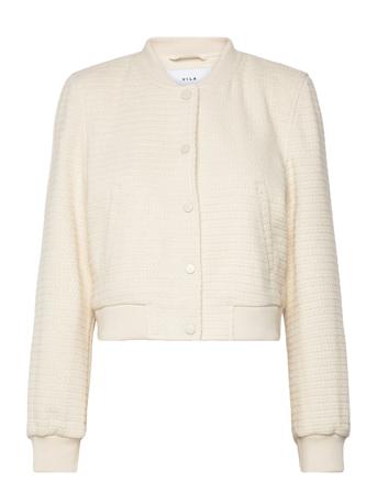 Vikila L/S Bomber Jacket /E Vila Cream