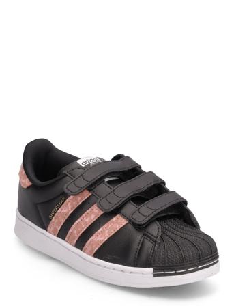 Superstar Cf C Lave Sneakers Svart Adidas Originals*Betinget Tilbud