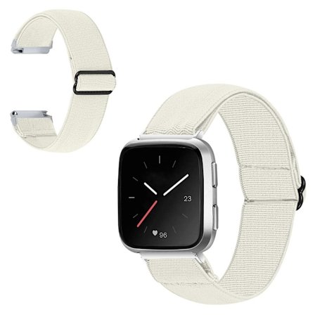 Apple Watch 44mm elastic watch strap - White