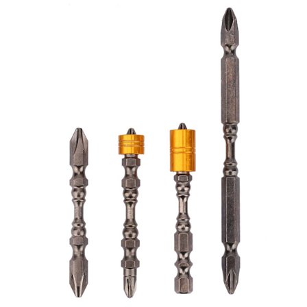 3/4kpl liukumaton sähköruuvimeisseli 65/110mm magneettinen ristipääruuvimeisselin kärkisarja (4kpl)